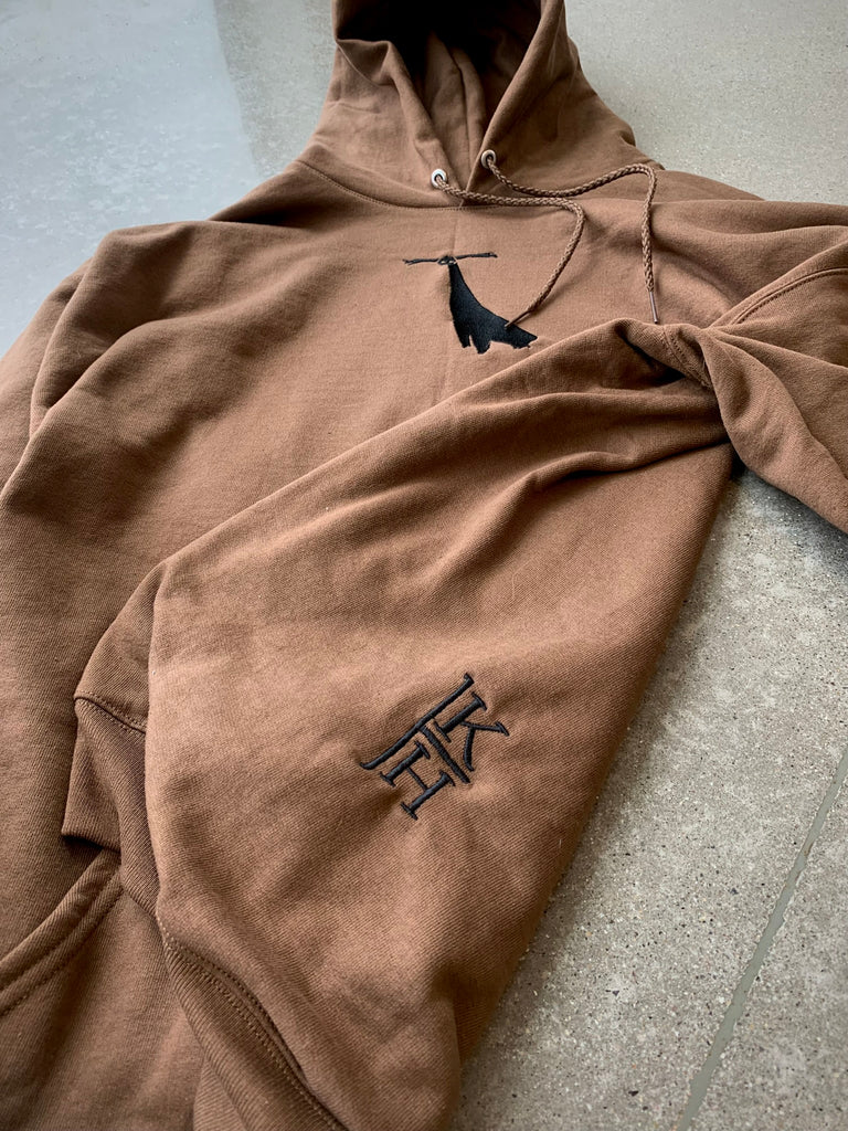 Brown “Watching” hoodie now available!